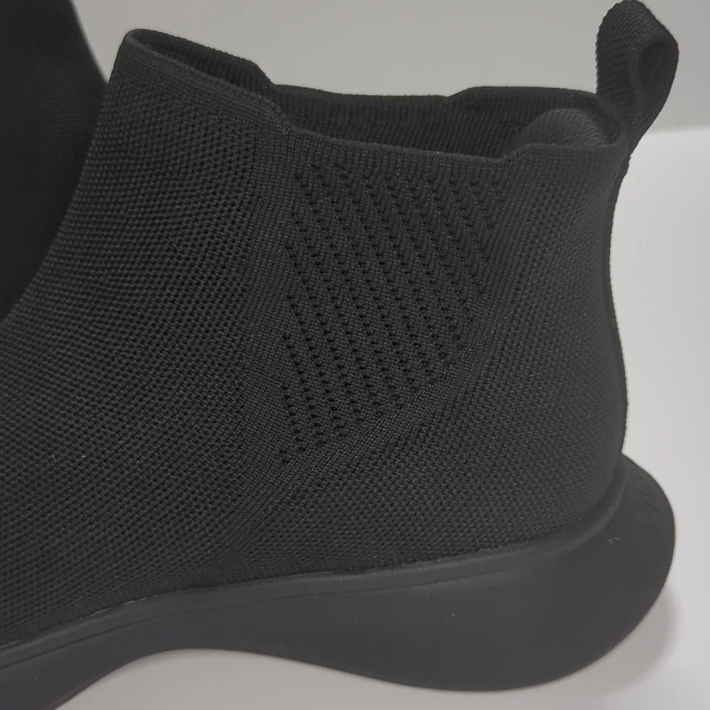 Vivaia Pull On Black Sneaker Boots Size EU 41 - US 9.5 - Picture 13 of 15